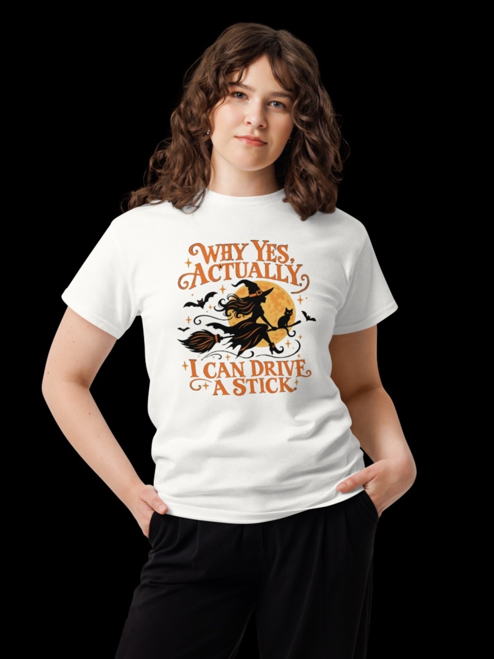 Why Yes Actually I Can Drive A Stick Women Shirt